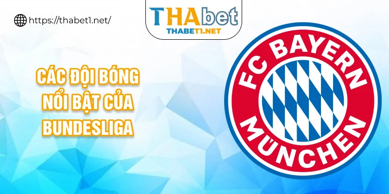 Các đội bóng nổi bật của Bundesliga